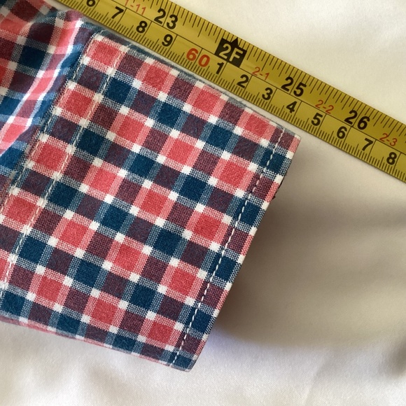 Men’s Casa Moda Long Sleeve Multicolor Plaid Button Down Shirt Size XXL Tall - Picture 6 of 7